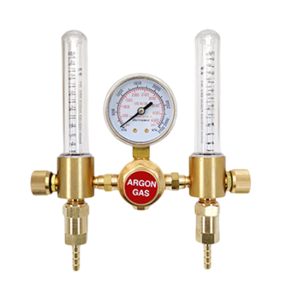 Corrosion Resistant Brass Two Tube Pressure Gauges High Accuracy 7754000230303