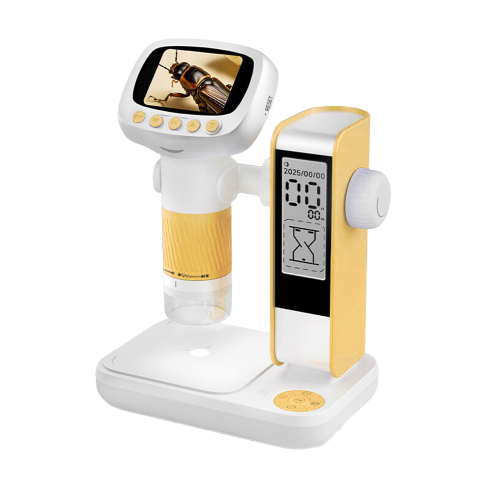 Digital Handheld Microscope For Kids 1000X Magnification- Yellow 7754000226627