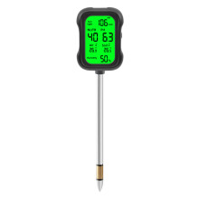 Soil Tester Light Moisture Temperature Humidity ABS Good