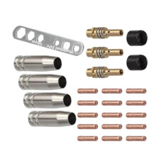 Bolted Connection Welding Nozzle Set with-Set of 25 pieces