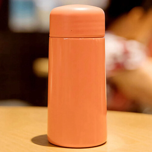 150 ml roter 304er Edelstahl-Isolierbecher mit Filter