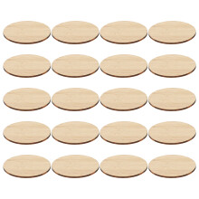 20 uds redondos sin terminar para pintura diy