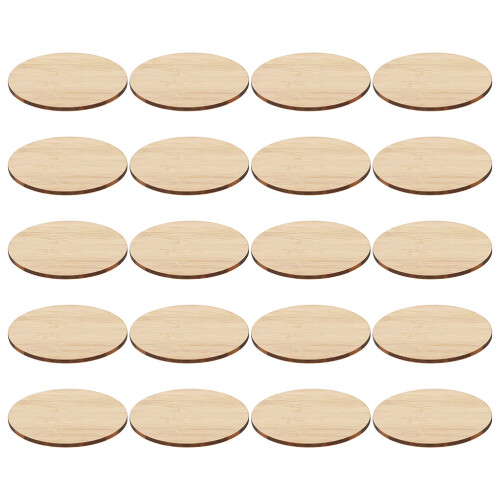 20 uds redondos sin terminar para pintura diy
