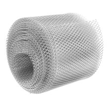 1 Rollo Malla Aluminio Protección Canaletas Evita Obstrucción Drenaje