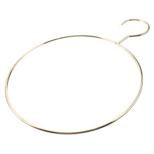 Runde Metall Kleiderbügel Für Bikini Bügel Gürtel Schal Hänger Golden