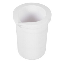 2 Kg Crisol Resistente Alta Temperatura De Cuarzo Alta Pureza