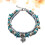 Brazalete Doble Capa Con Y Para Mujer 4