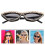 Triangle Cat Eyes Zonnebril Vrouwen 6