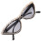 Triangle Cat Eyes Zonnebril Vrouwen 7