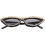 Triangle Cat Eyes Zonnebril Vrouwen 10