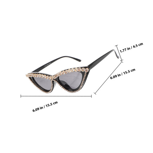 Triangle Cat Eyes Zonnebril Vrouwen 1