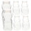 6 bärenform honigflasche transparent bonbonspender 8
