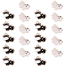 40St Duurzame Legering Koe Bedels Voor Sieraden En DIY
