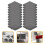 final para perfil aluminio 3030, accesorio protector, 20 uds 7