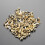 100 mini attaches 5,5 x 11 mm pastel pour scrapbooking 3