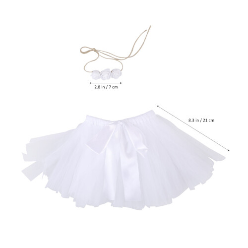 jupe tutu bébé bandeau accessoire photo 1