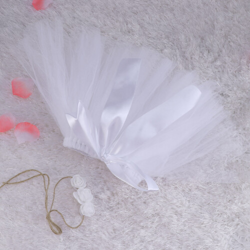 jupe tutu bébé bandeau accessoire photo 2