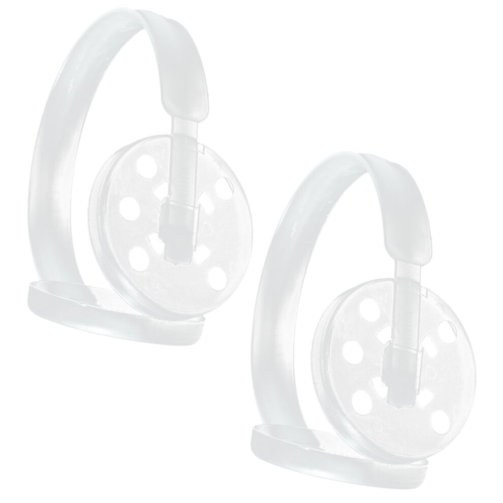 2 Pcs Plastic Earmuff Frame Holder For Diy Earmuff Making 3394201539474
