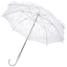 Photo Shoot Parasol Lace Steel 1set
