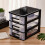 Transparent Desktop Storage Drawer Clear Pp 1pack 3