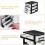 Transparent Desktop Storage Drawer Clear Pp 1pack 7