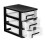 Transparent Desktop Storage Drawer Clear Pp 1pack 9