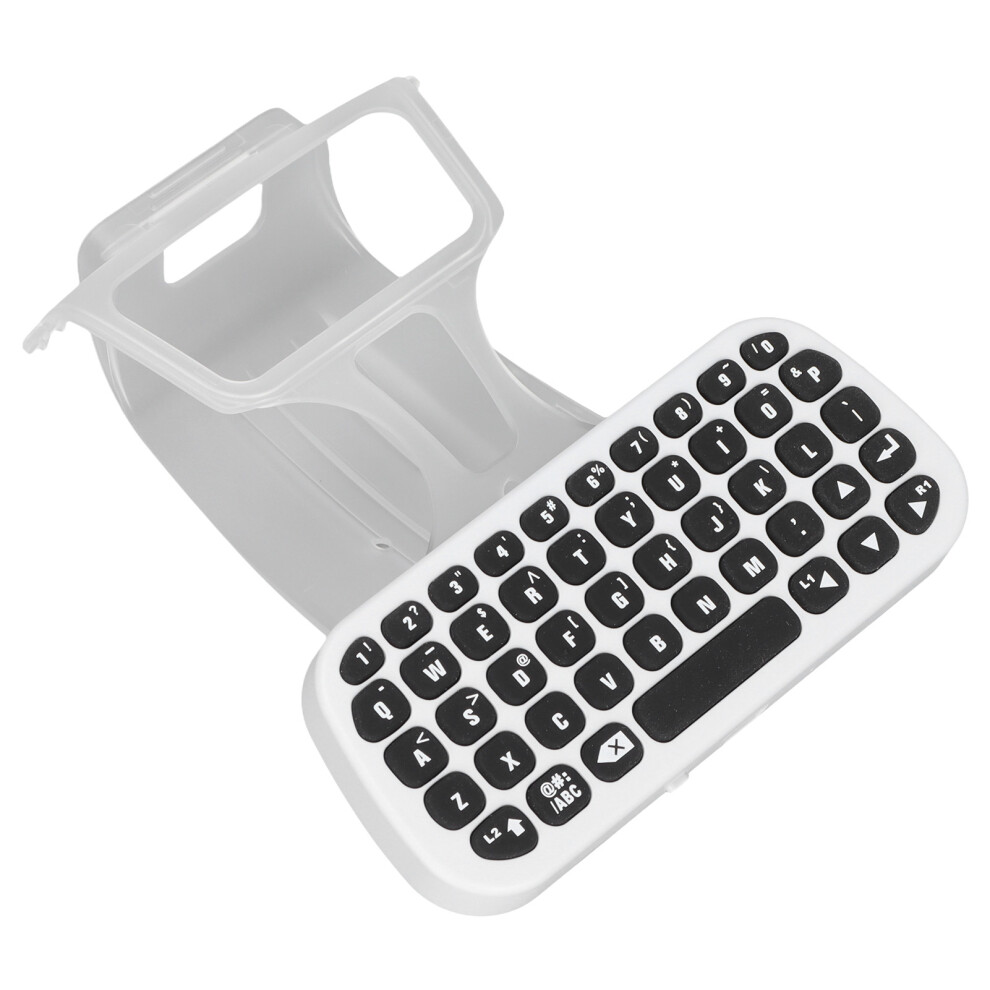 Wireless Ps5 Chatpad Keyboard With 300Mah Battery In White 4911357091701