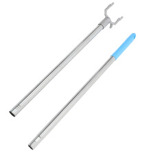 Clothes Rail Pole For Hanging Wardrobe Hook Heavy Duty Rod Closet