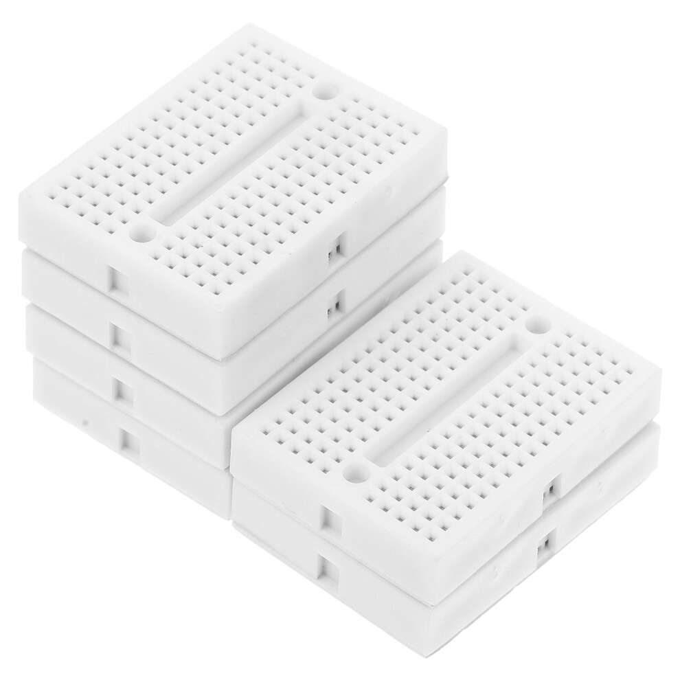 6 Pcs Small Breadboard Circuit Breadboards For Experiment Electronic 3394201538422