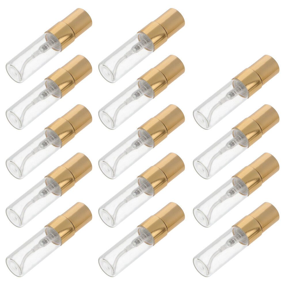 Iplusmile 20Pcs 3Ml Portable Perfume Spray Bottles Refillable Mini Atomizer