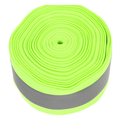 Reflective Fabric Fluorescent Webbing Office Man Tape Strips For Car 2