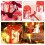 4pcs clear plastic square storage boxes with lids for candy, jewelry 6