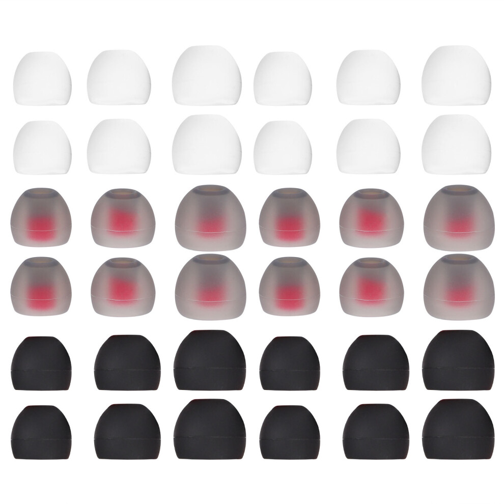 Comfortable Silicone Earbud Tips 36Pcs For Running Listening Music 3022040545850