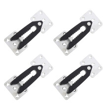 4pcs Sturdy Sectional Furniture Connectors Useful Sofa Clamps