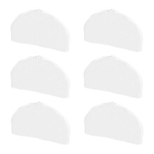 6pcs Wrinkle Free Storage Peva Shoulder Garment Protectors