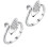 2Pcs Adjustable Swan Shape Knitting Loop Premium Durable Ring 1