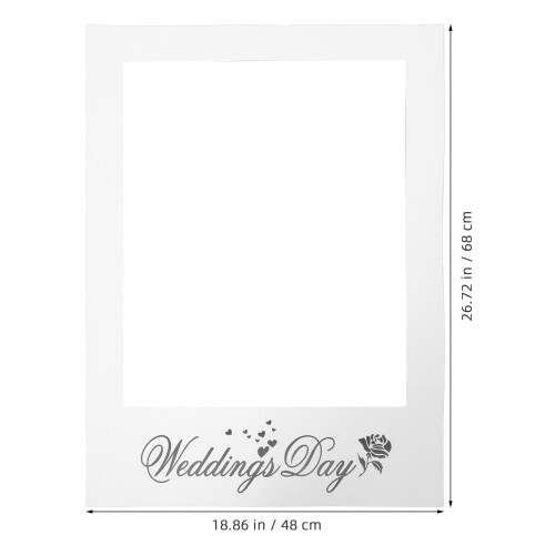 Bridal Shower Photo Booth Props Decoration Frame For Wedding Frames 1