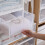 2 Pcs Boxes Plastic Storage Organizers Drawers Vertical Container 8