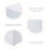 2 Pcs Boxes Plastic Storage Organizers Drawers Vertical Container 11