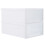 2 Pcs Boxes Plastic Storage Organizers Drawers Vertical Container 3
