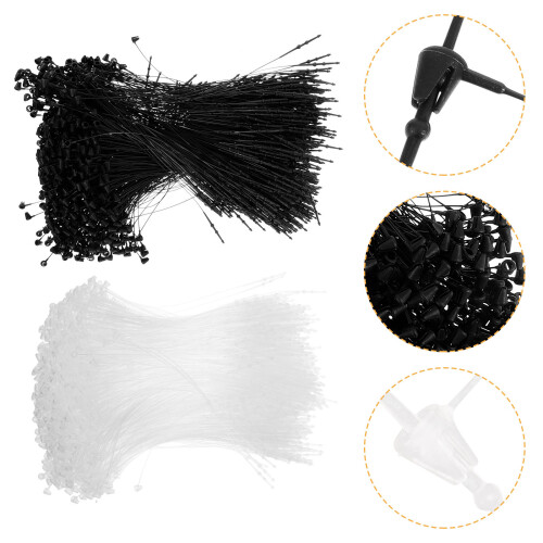 3000 Pcs Tag Rope Fastening Strap String Line Plastic