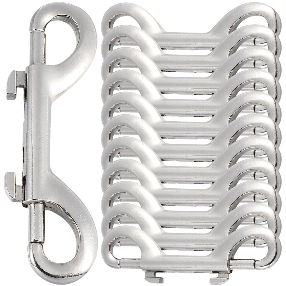 12Pcs Double Ended Bolt Snap Hooks Heavy Duty For Dog Leash Backpacks 3394201597344