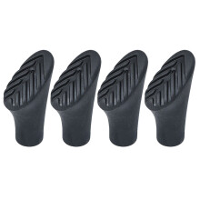 4 Pcs Alpenstock Non-Slip Cover End Walking Stick Protector Travel