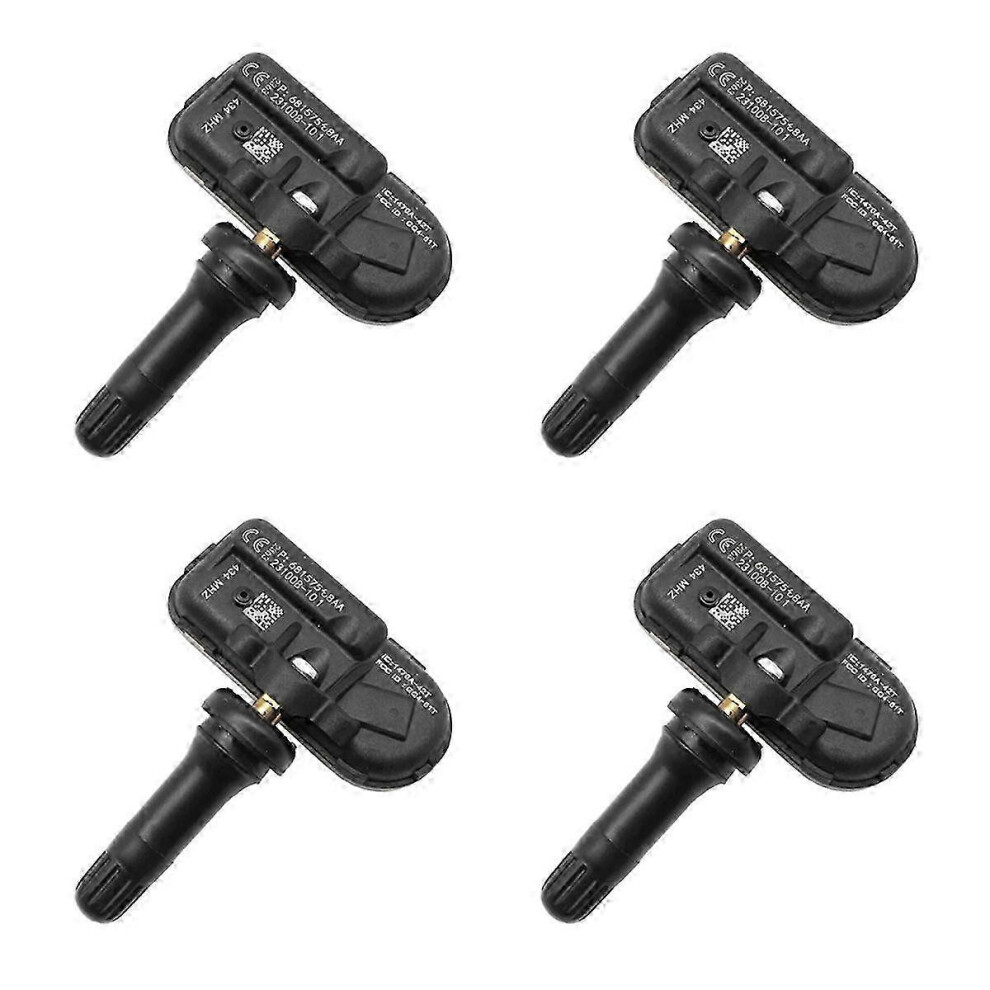 Kikidex (As Show, One Size) 433 Mhz Auto Tire Pressure Sensor Tpms For Dodge Ram 1500 2500 3500 4500 5500 14-18 Jeep Cherokee Kl