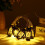10 Leds Kerosene Lamp String Festoon Lights Outdoor Usb Charging 8