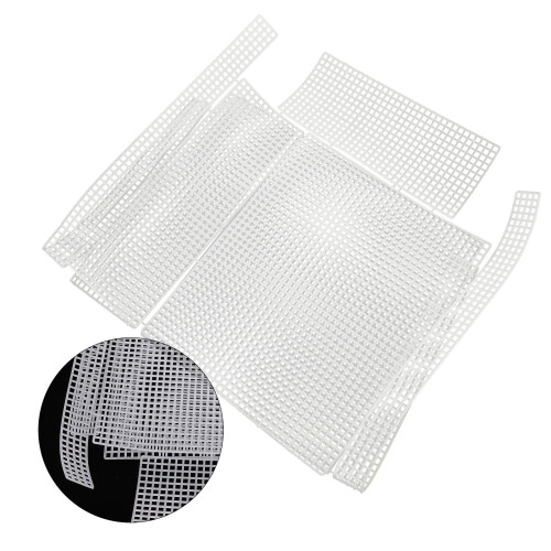 2 Sets Bag Plastic Sheets Embroidery Knitting Bag Handbag Mesh Plates 2