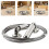 Curtain Wire Rod Silver 1 Set 78.7x0.8in 10