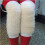 One Pair Thickened Knee Sleeve With Artificial Wool For Warmth 6