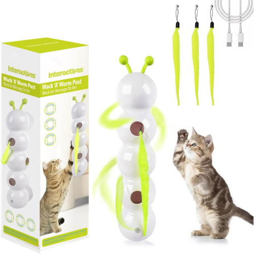Interactively Cats Toy Automatic Teaser With Smarted Sensors And
