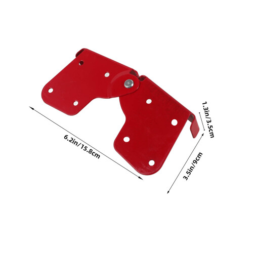 Folding Step Ladder Parts Iron Red 1pack 1